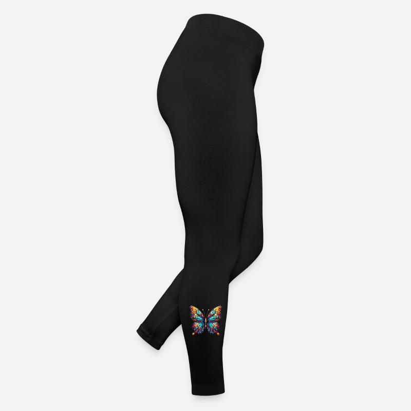 Schmetterling Frauen Jersey Leggings
