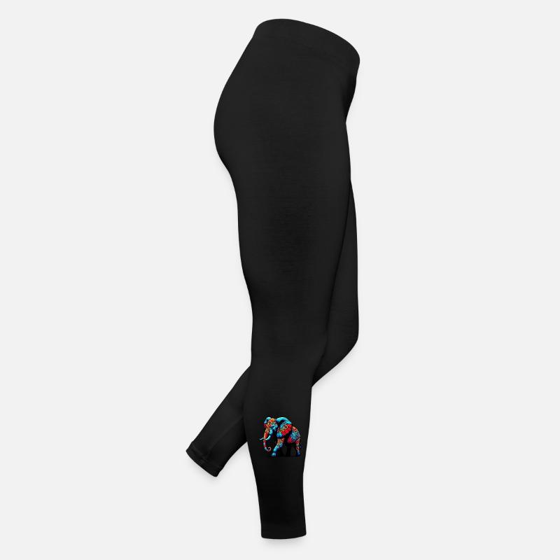 Elefant Frauen Jersey Leggings