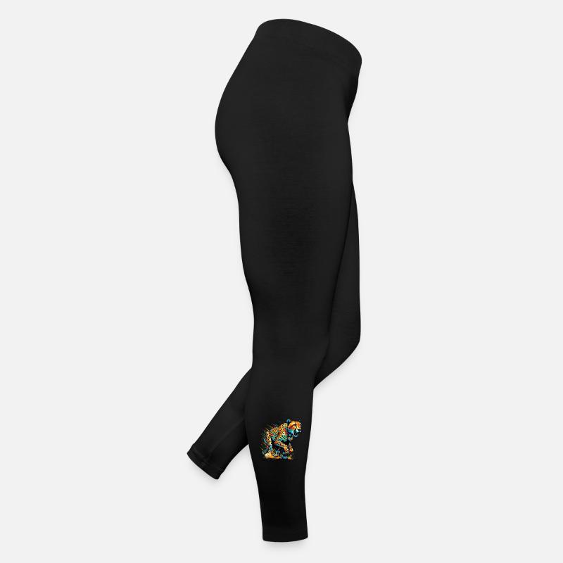 Gepard Frauen Jersey Leggings