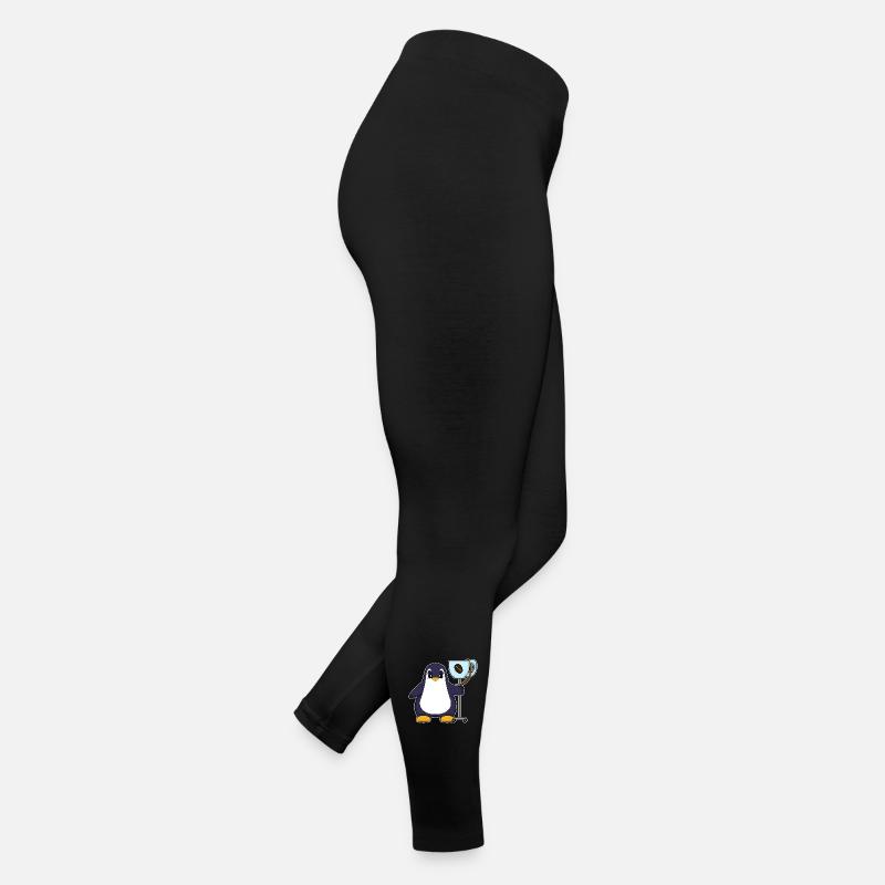 Tasse à café pingouin Legging en jersey Femme