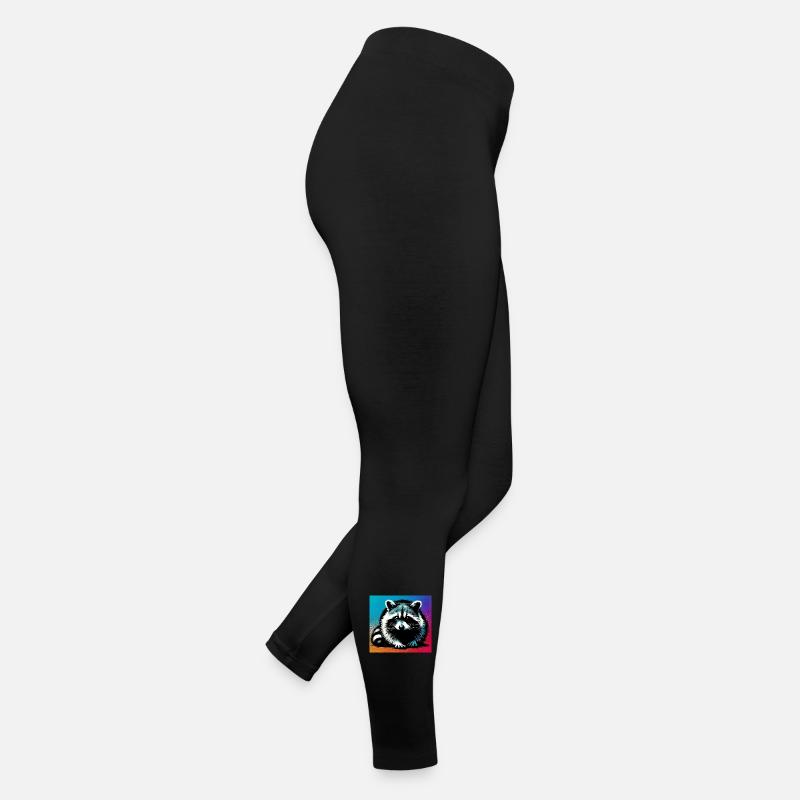 Waschbär Frauen Jersey Leggings