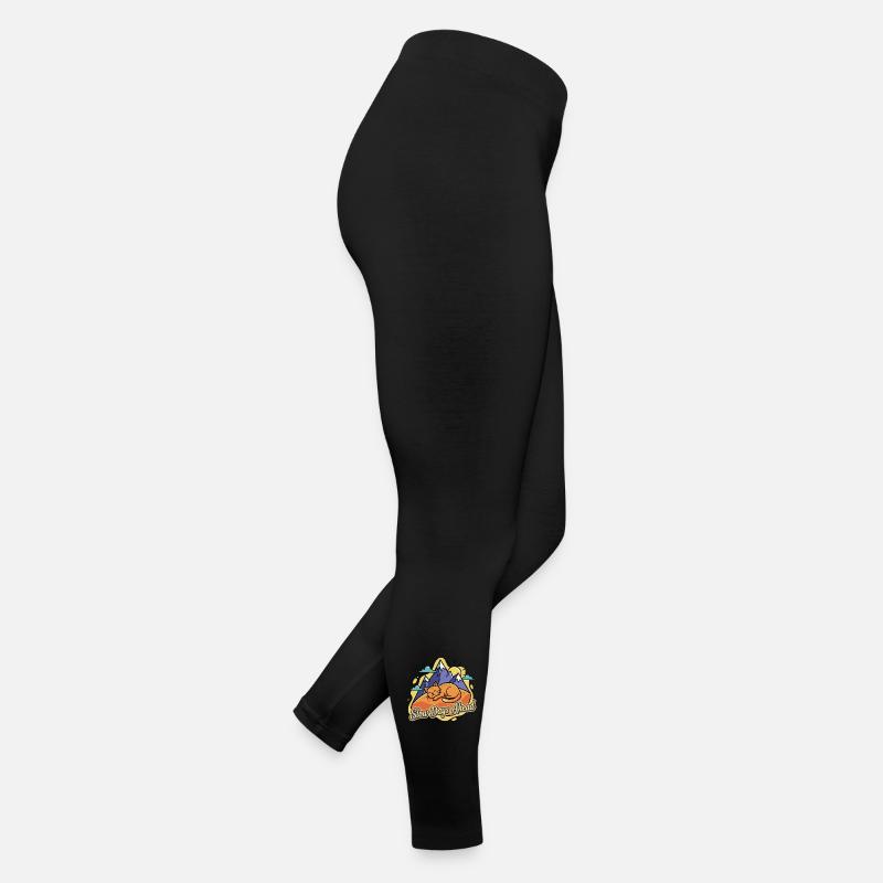 Sleeping cat over Bergen Women’s Jersey Leggings