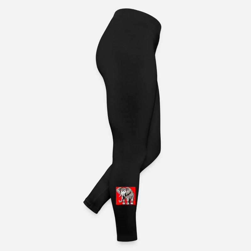 Elefant Frauen Jersey Leggings