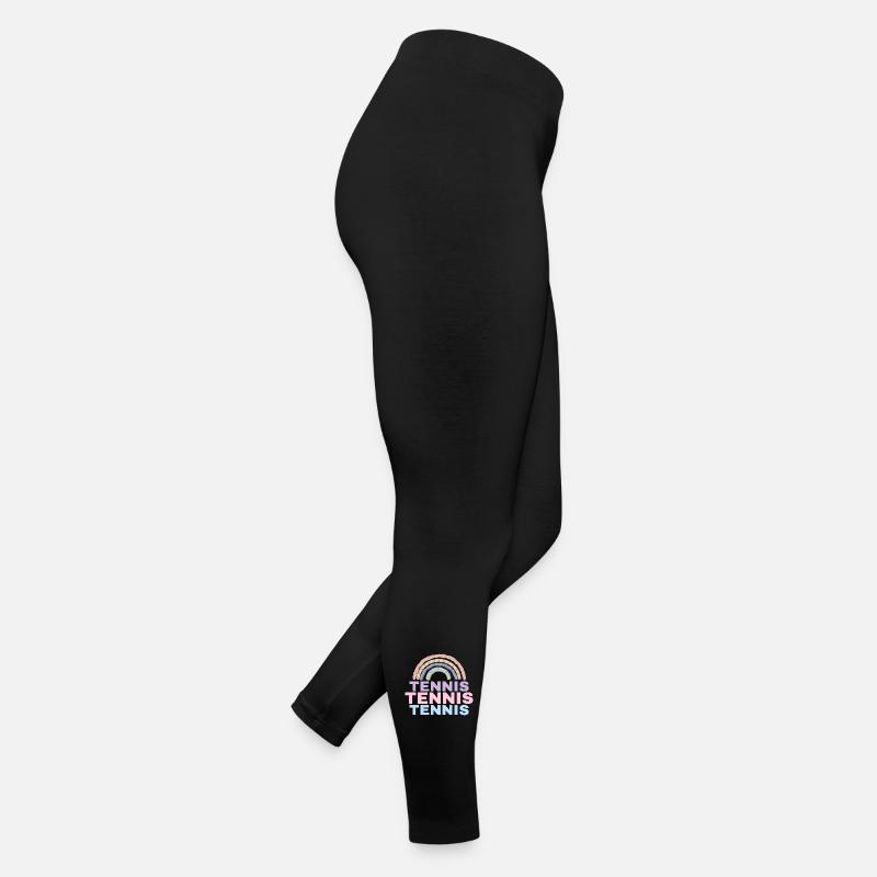 Arc-en-ciel de tennis Legging en jersey Femme