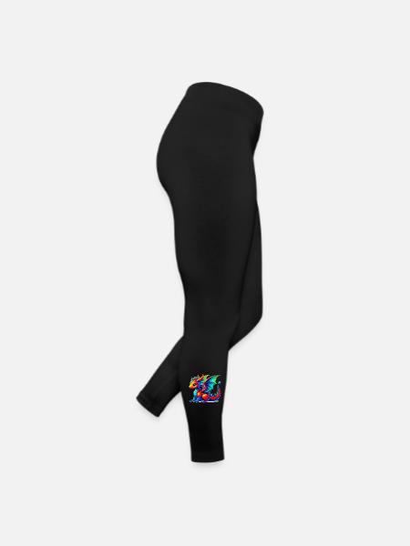Dragon - Women’s Jersey Leggings - black - Right