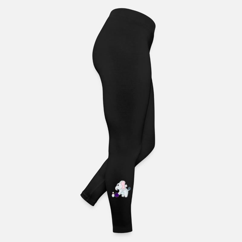 Quille à boule de bowling éléphant Legging en jersey Femme