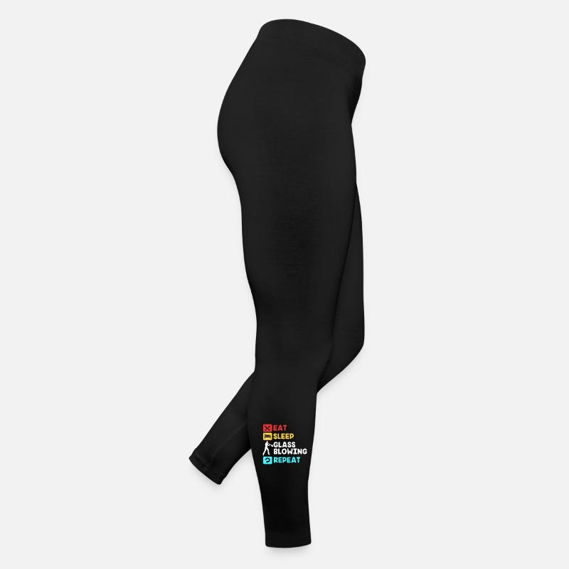Verre soufflé Legging en jersey Femme