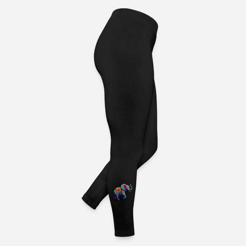 Elefant Frauen Jersey Leggings