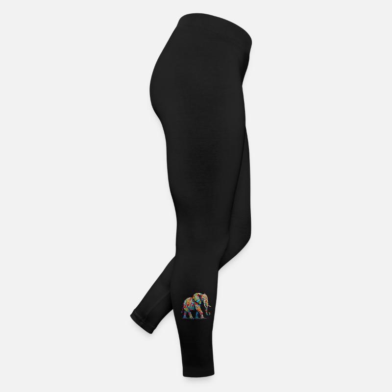 Elefant Frauen Jersey Leggings