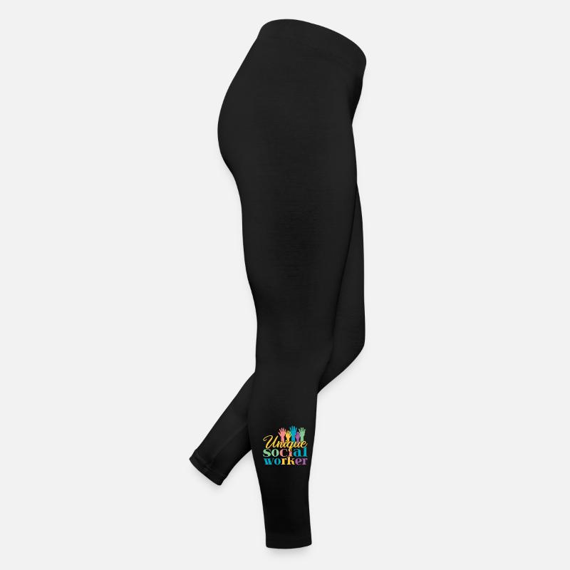 Citation d’assistant social : Unique Social Work Legging en jersey Femme