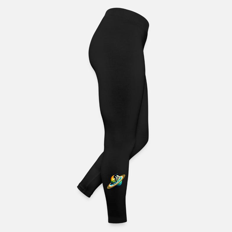 Cycliste sur Saturne Legging en jersey Femme