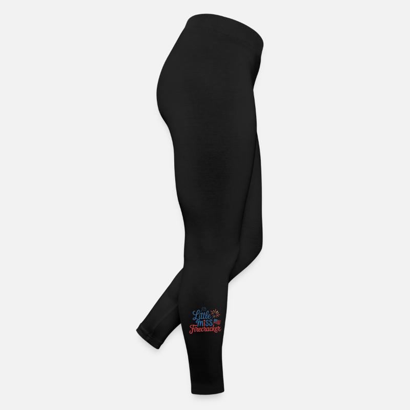 Little Miss Firecracker Frauen Jersey Leggings
