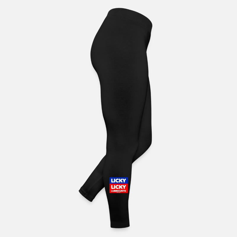 Licky Lubricants Retro Shield Women’s Jersey Leggings