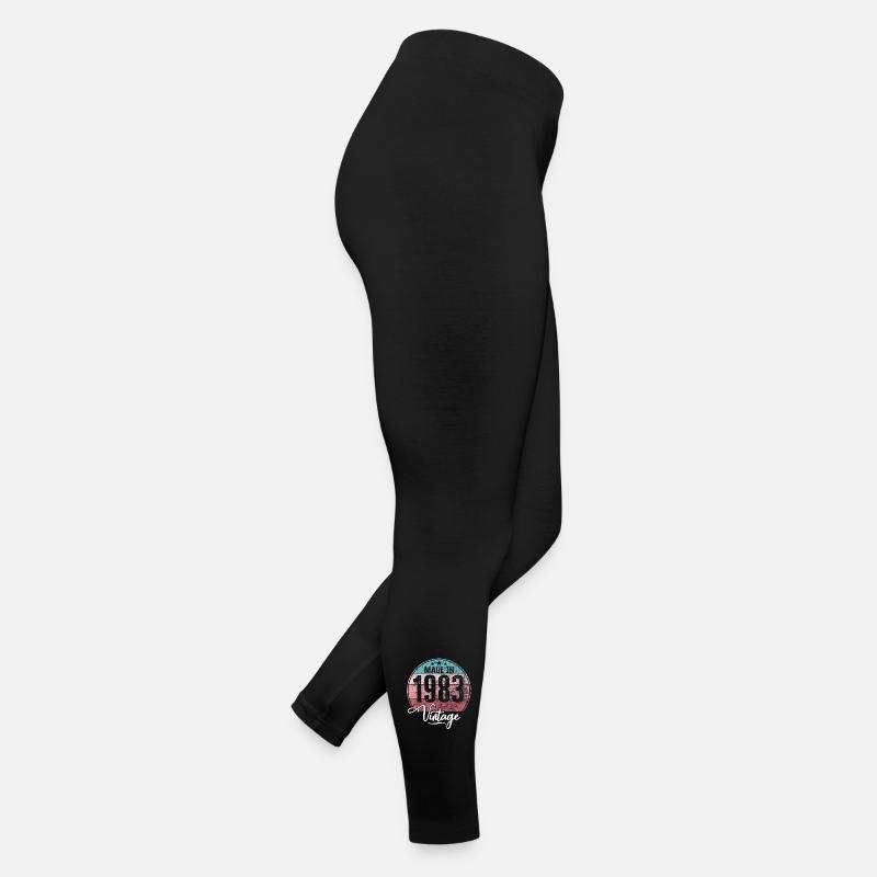 Millésime Fabriqué en 1983 Année de naissance 1983 Anniversaire Legging en jersey Femme