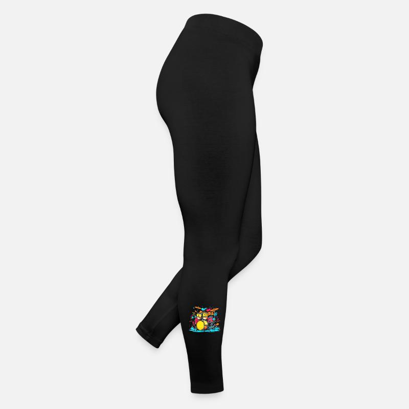 Drum Portrait Women’s Jersey Leggings