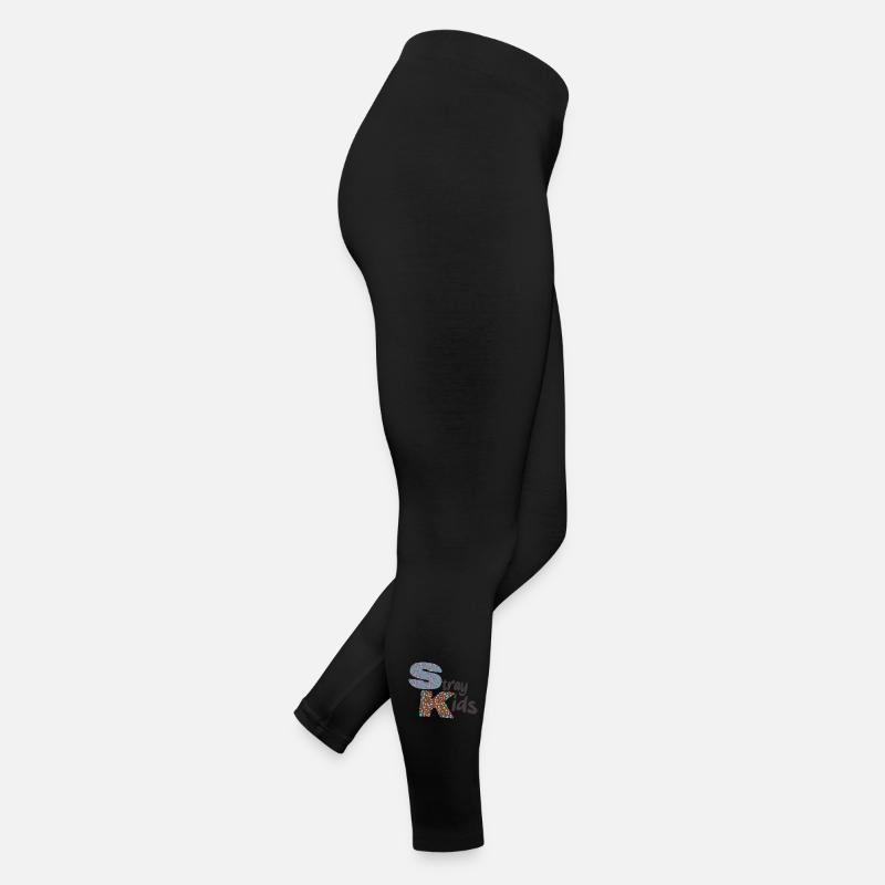 Stray children text Women’s Jersey Leggings