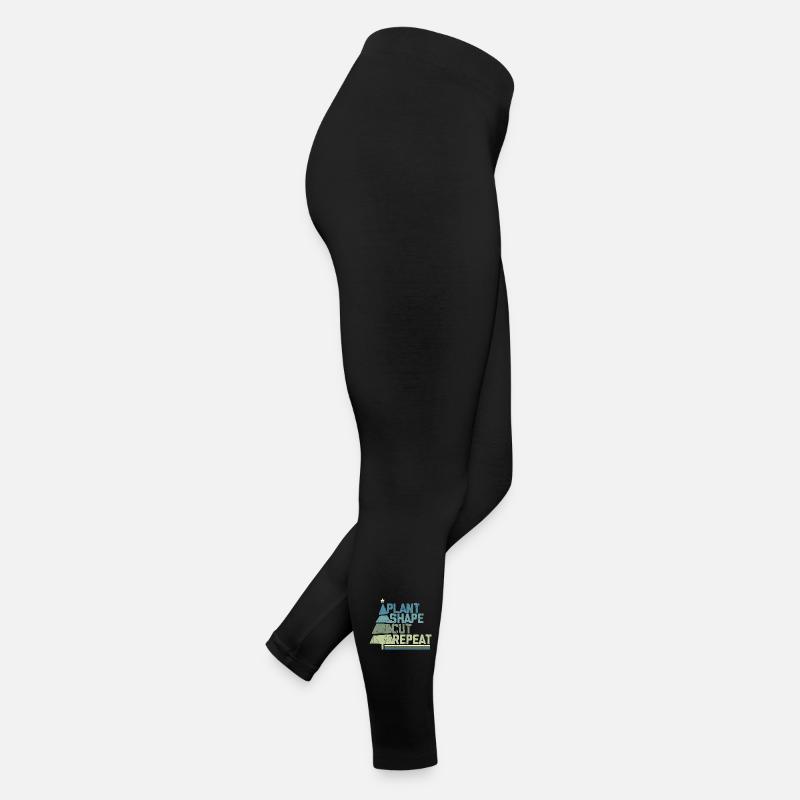 arbre de Noël Grower Forme de plante Cut Legging en jersey Femme