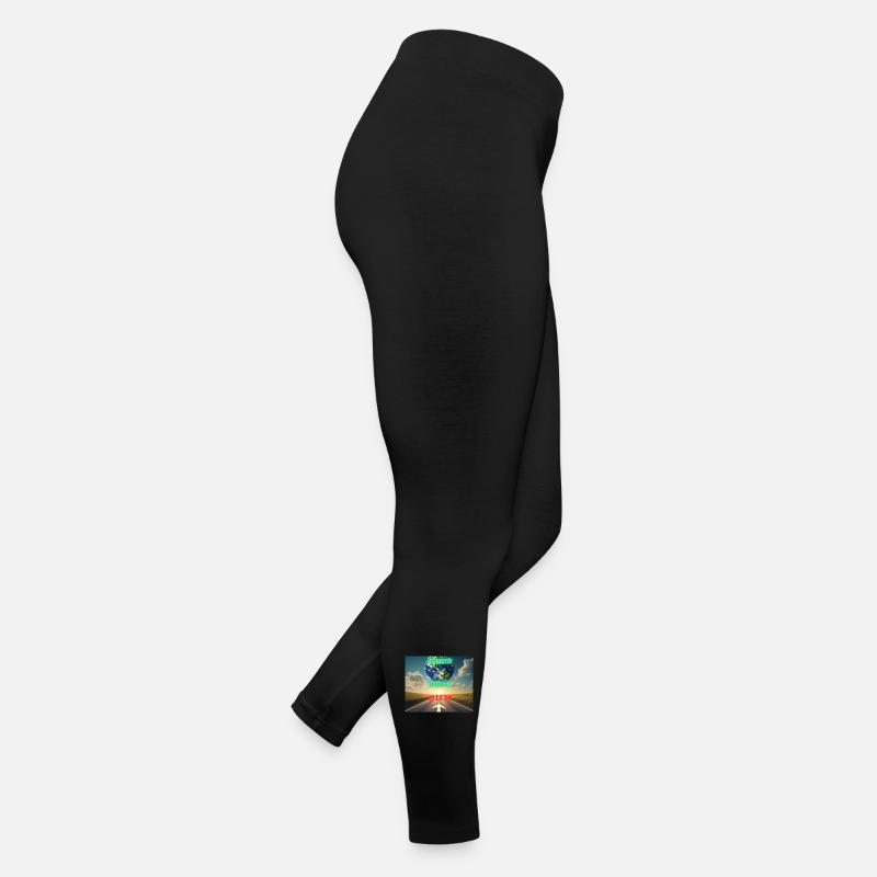 Seul le voyage que vous ne commencez pas est impossible Legging en jersey Femme