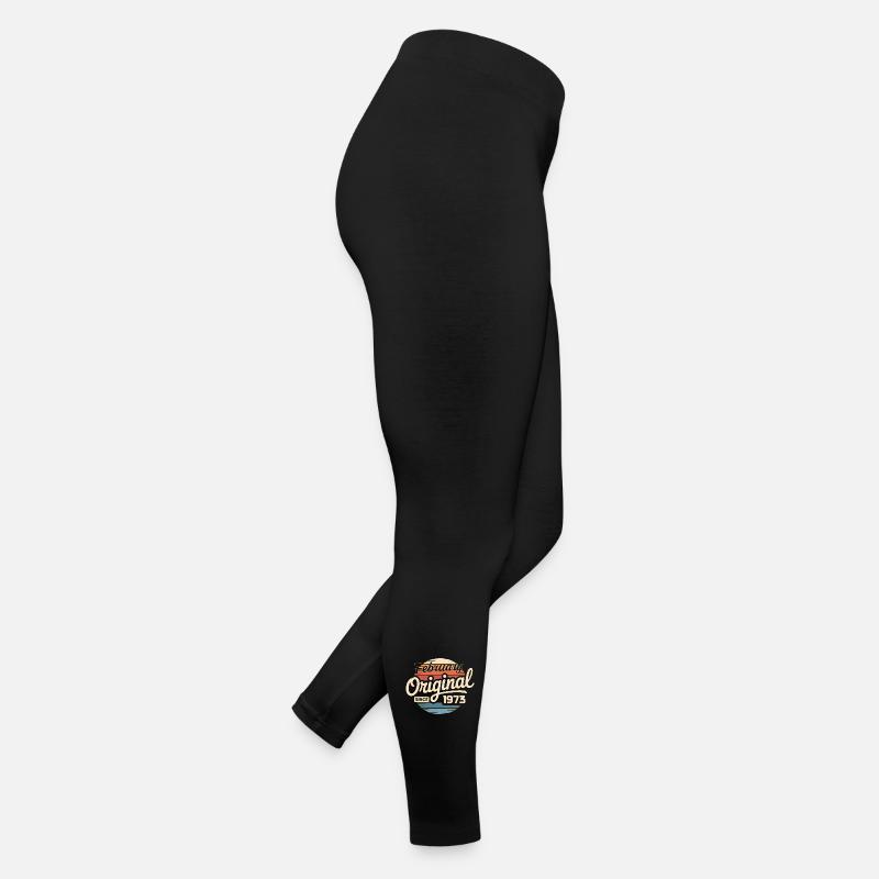 Februar 1973 Geburtstagsgeschenk Februar 1973 Frauen Jersey Leggings