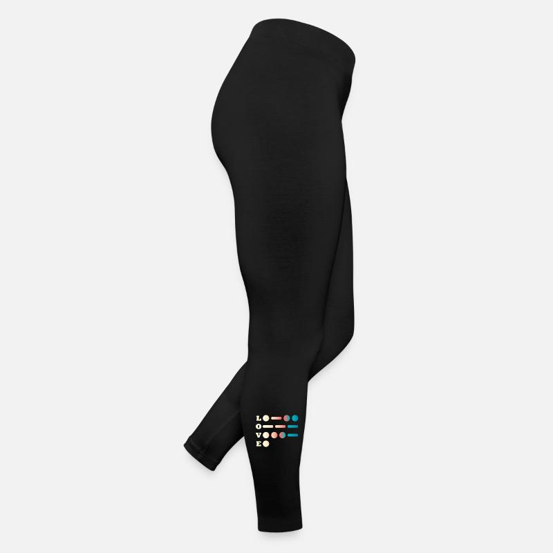 Aimer le code Morse Legging en jersey Femme