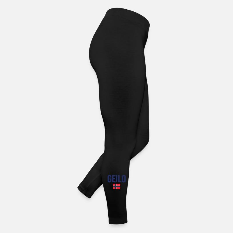 Gelo Norwegian Flag Design  Women’s Jersey Leggings
