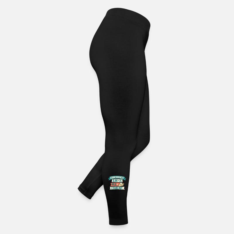 Coïncidence du jour PI, je pense, ce n’est pas une question de design de gâteau mathématique Legging en jersey Femme