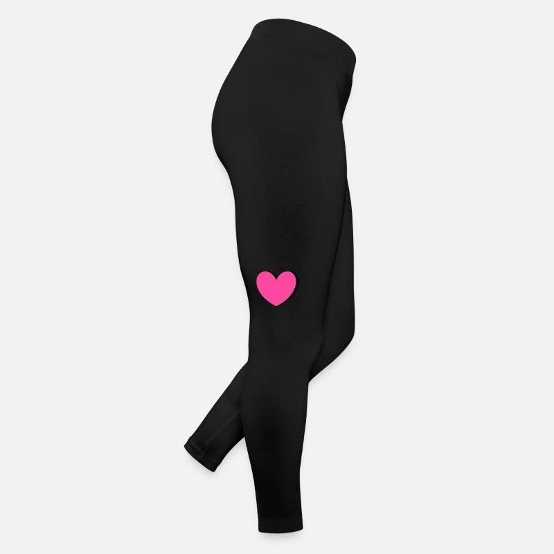 Saint-Valentin Cœur Rose, St. Valentin cadeau Legging en jersey Femme