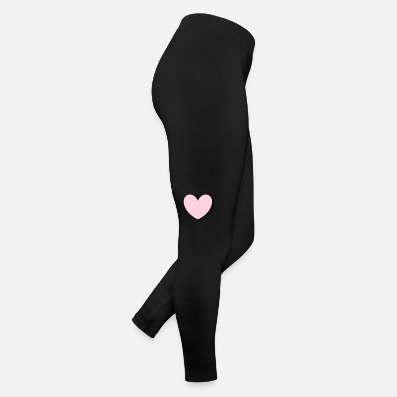 Herz rosa Geschenk Valentinstag Frauen Jersey Leggings