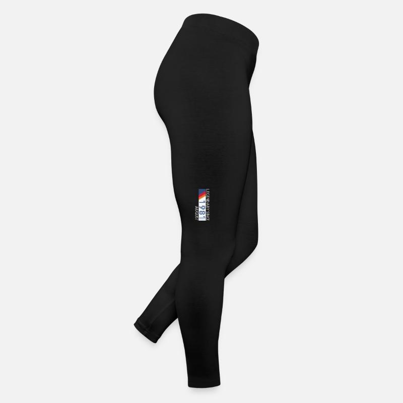 Retro SiFi Legendary since August 1981 - Geburtsta Frauen Jersey Leggings