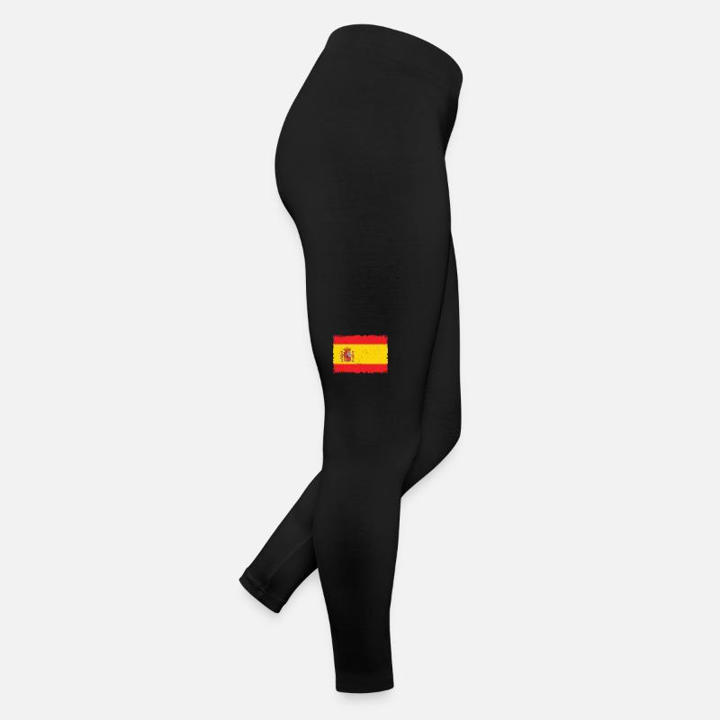 Flag Spain Grunge Women’s Jersey Leggings
