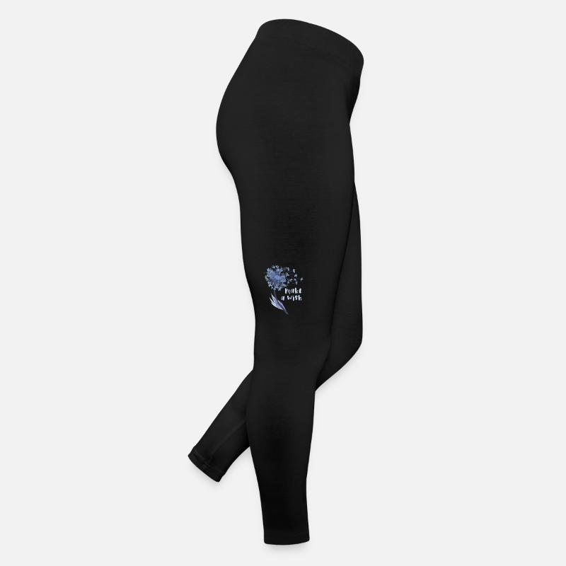Wünsch dir was Löwenzahn Blume Frauen Jersey Leggings