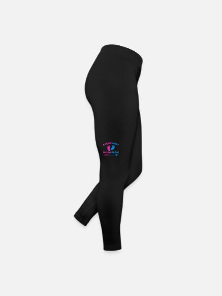 A votre avis fille ou garçon - Legging en jersey Femme - noir - Droite