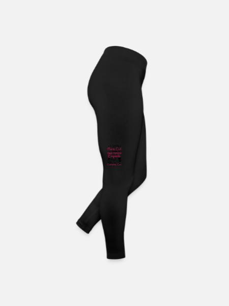 Oma, ich liebe meine kleinen Kinder und das Wohnmobil - Frauen Jersey Leggings - Schwarz - Rechts