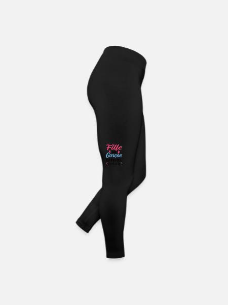Fille ou Garçon Grand Marraine T'aime Déjà - Legging en jersey Femme - noir - Droite