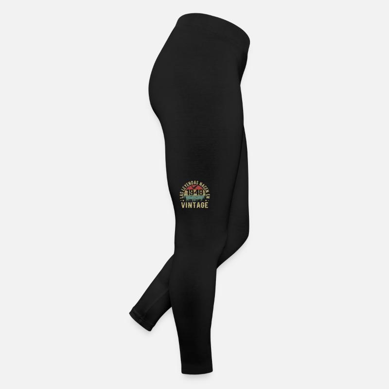 Legenden werden geboren 1948 Geburtstagsgeschenk 1948 Frauen Jersey Leggings