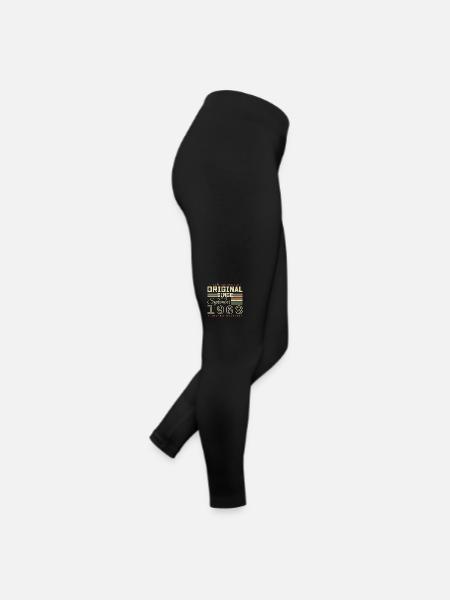 September 1968 September 57th Anniversary Limited Edition - Women’s Jersey Leggings - black - Right