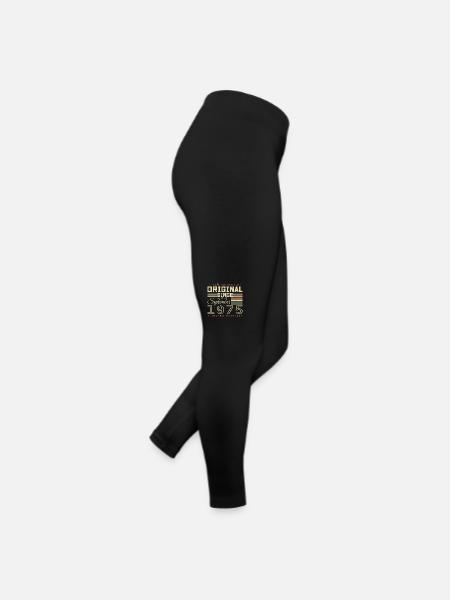 September 1975 September 50th Anniversary Limited Edition - Women’s Jersey Leggings - black - Right