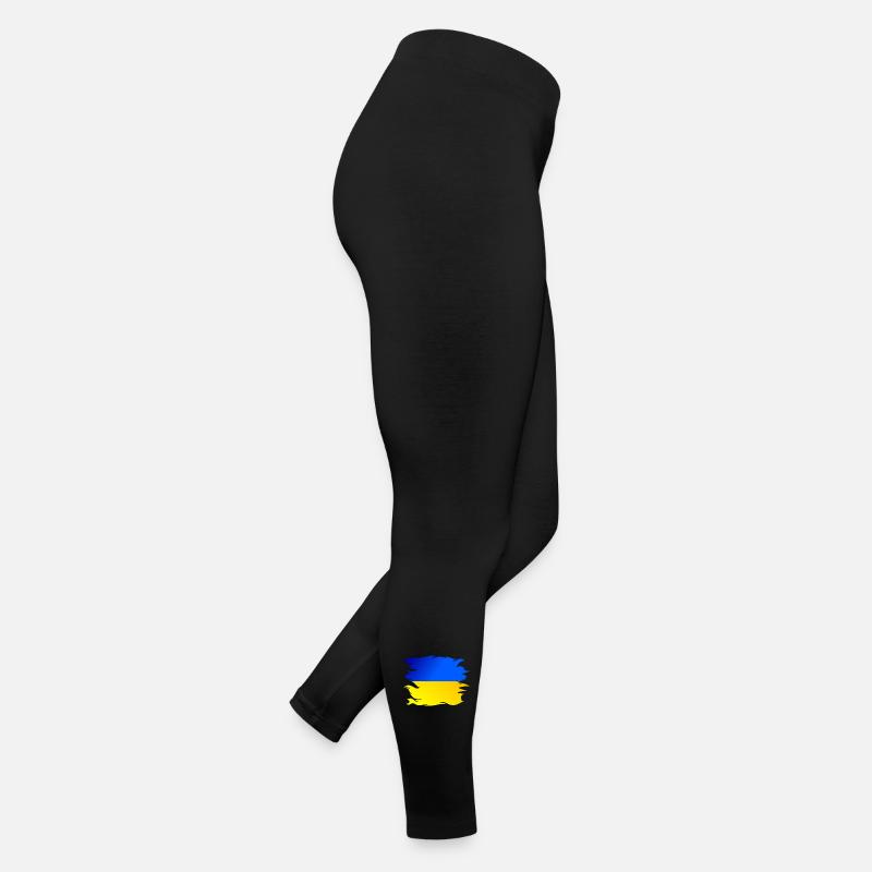 Drapeau de l’Ukraine Drapeau Legging en jersey Femme