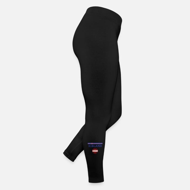 Flagge von Island, Isländischer Stolz Frauen Jersey Leggings