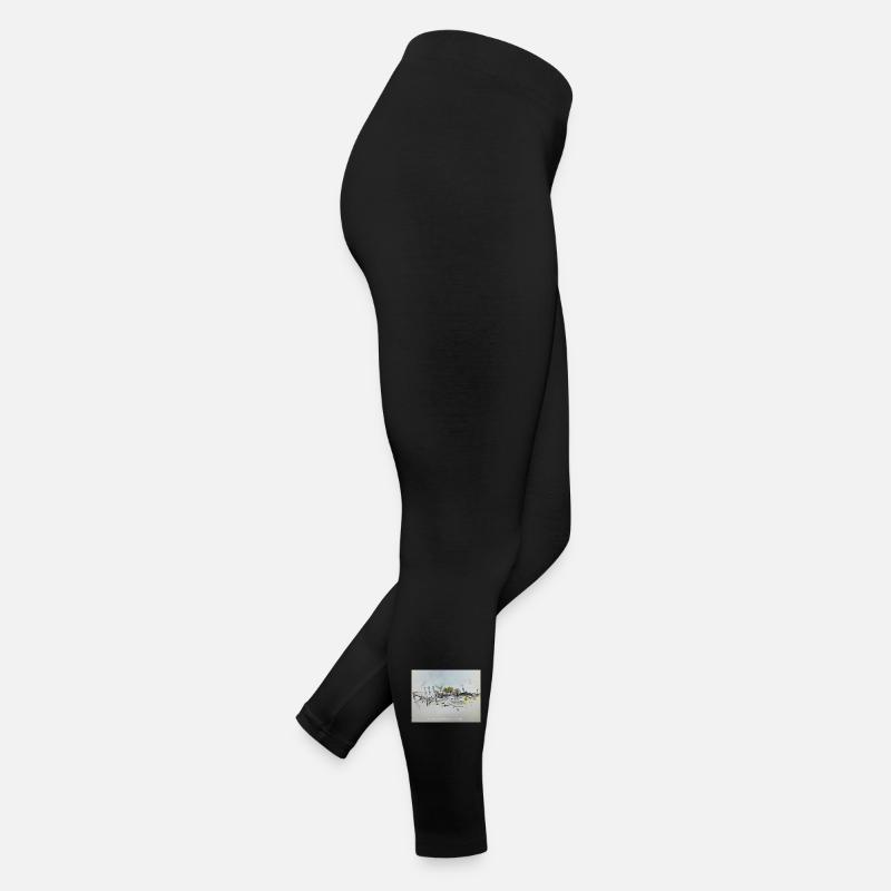 Räucherei Bornholm Frauen Jersey Leggings