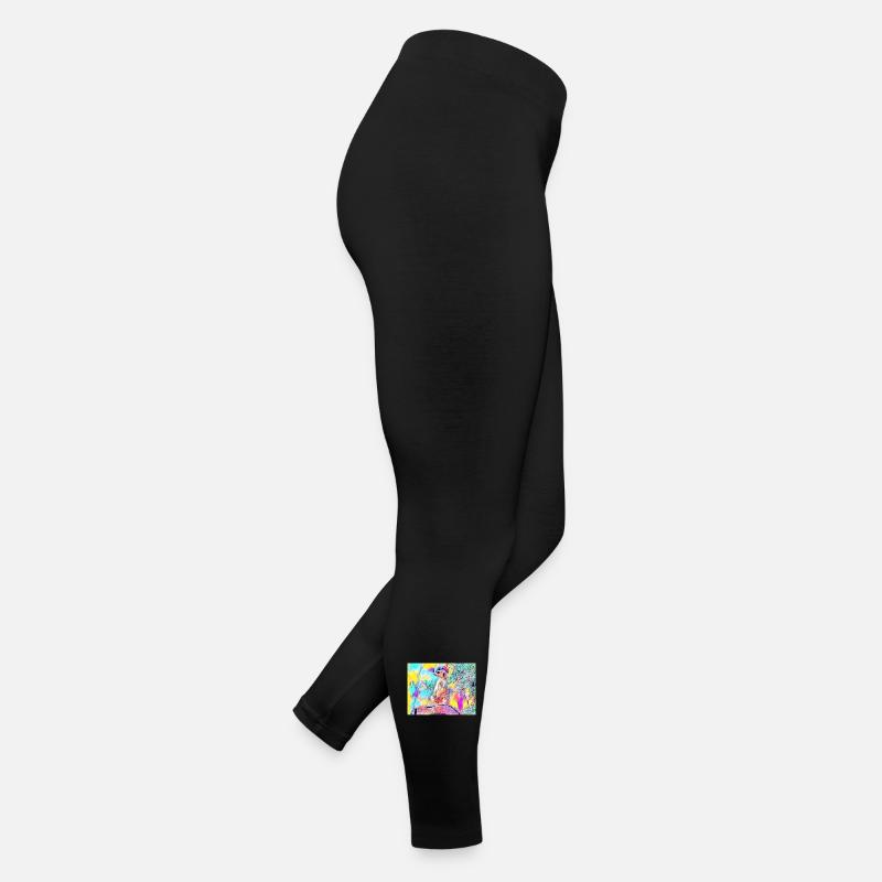 Couleurs colorées de suricates Legging en jersey Femme