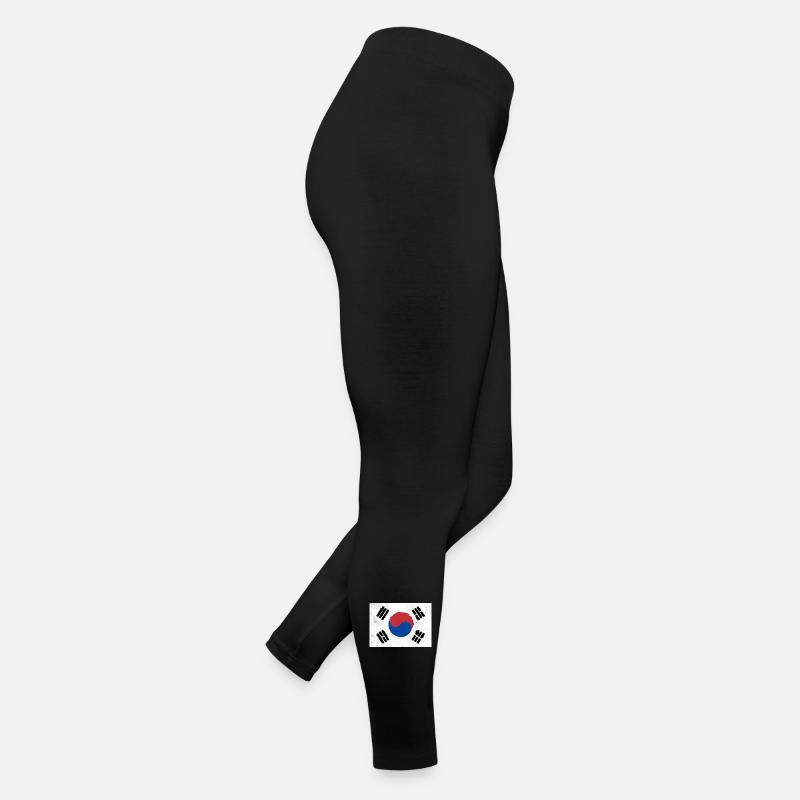 Drapeau de la Corée du Sud - Legging en jersey Femme - noir