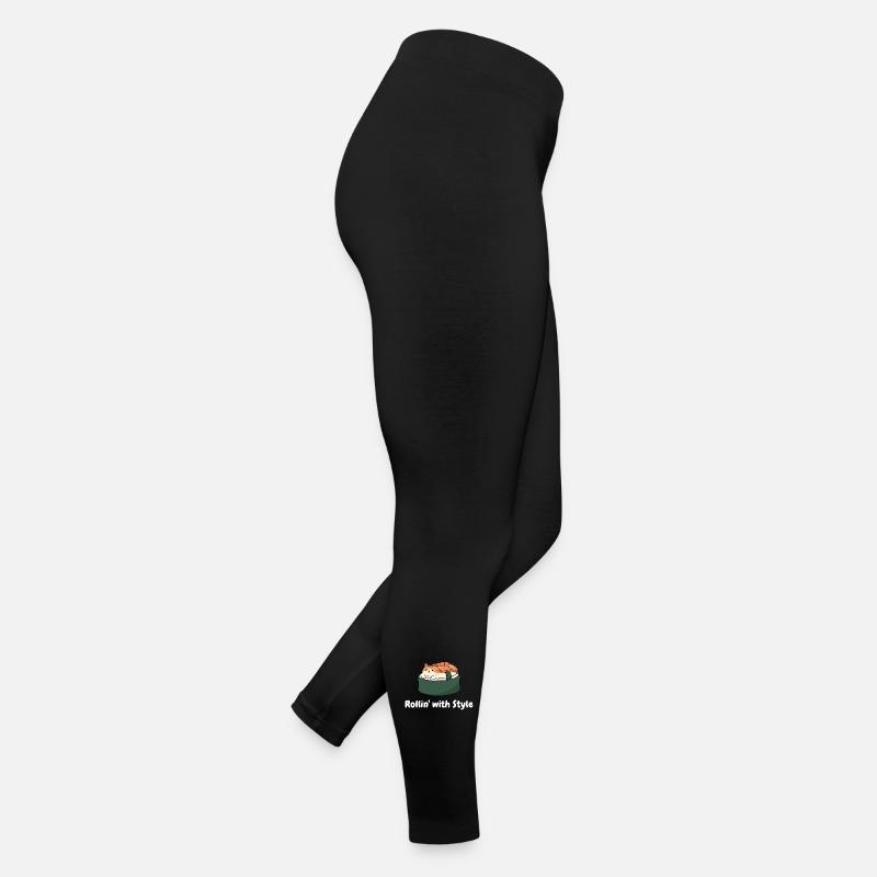 Sushi Cat Roll Style Women’s Jersey Leggings