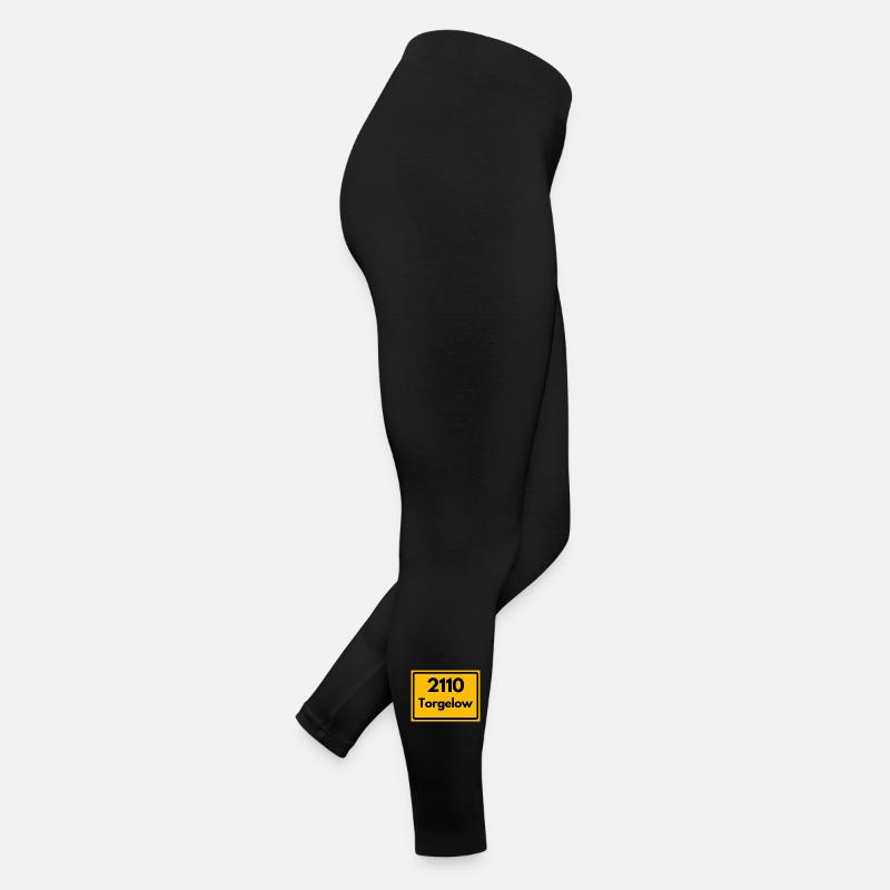 ALTE POSTLEITZAHL PLZ RETRO 2110 TORGELOW HEIMAT Frauen Jersey Leggings