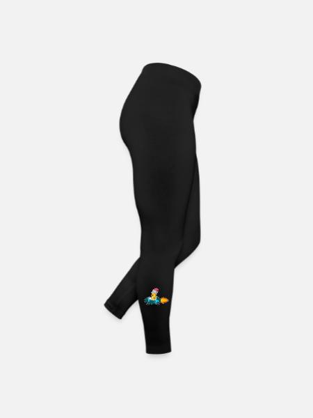 Voiture crayon - Legging en jersey Femme - noir - Droite
