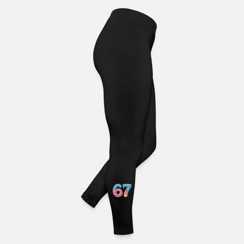Beignets numéros 6 et 7 Legging en jersey Femme