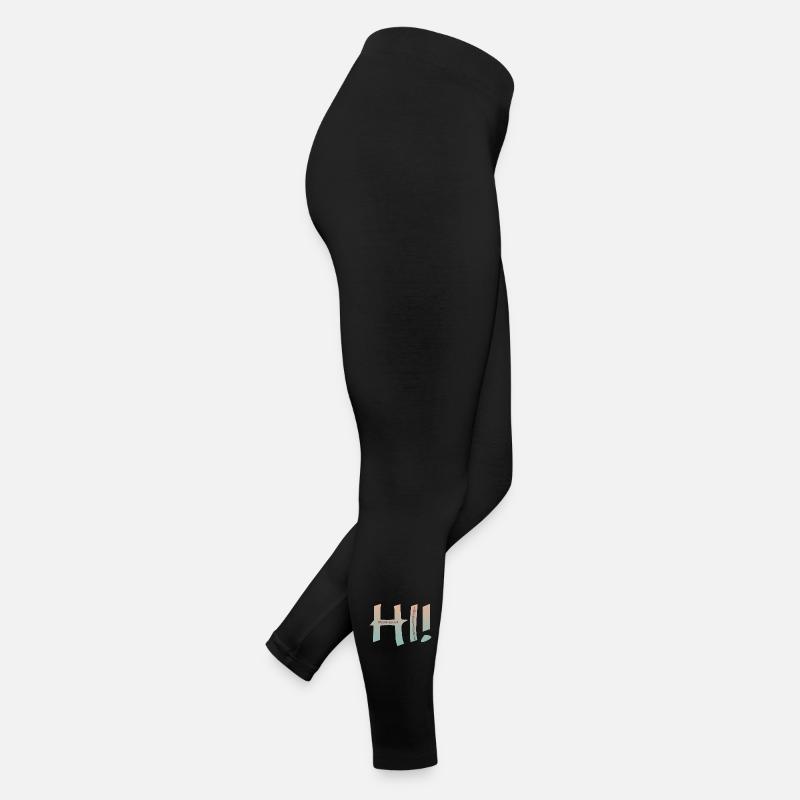 HI HUMAN INTELLIGENCE Women’s Jersey Leggings