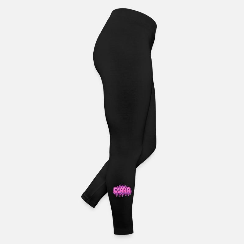 Graffiti CLARA Name Gift Ideal Printable Women’s Jersey Leggings