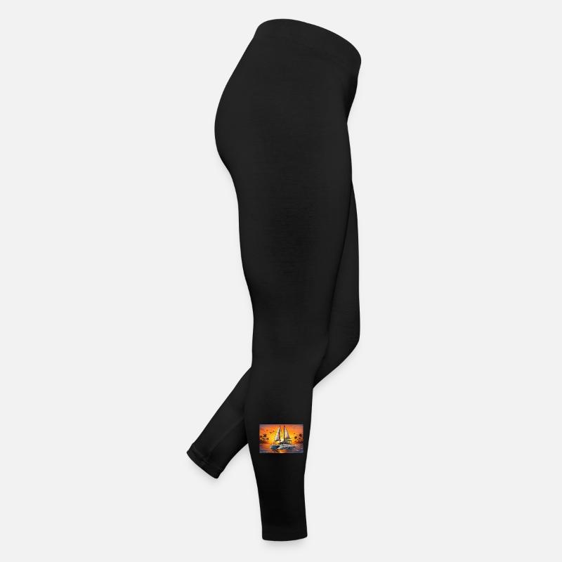 Katamaran Catamaran Sunset Fun Women’s Jersey Leggings