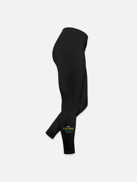 Ultra Running est ma thérapie - Legging en jersey Femme - noir - Droite
